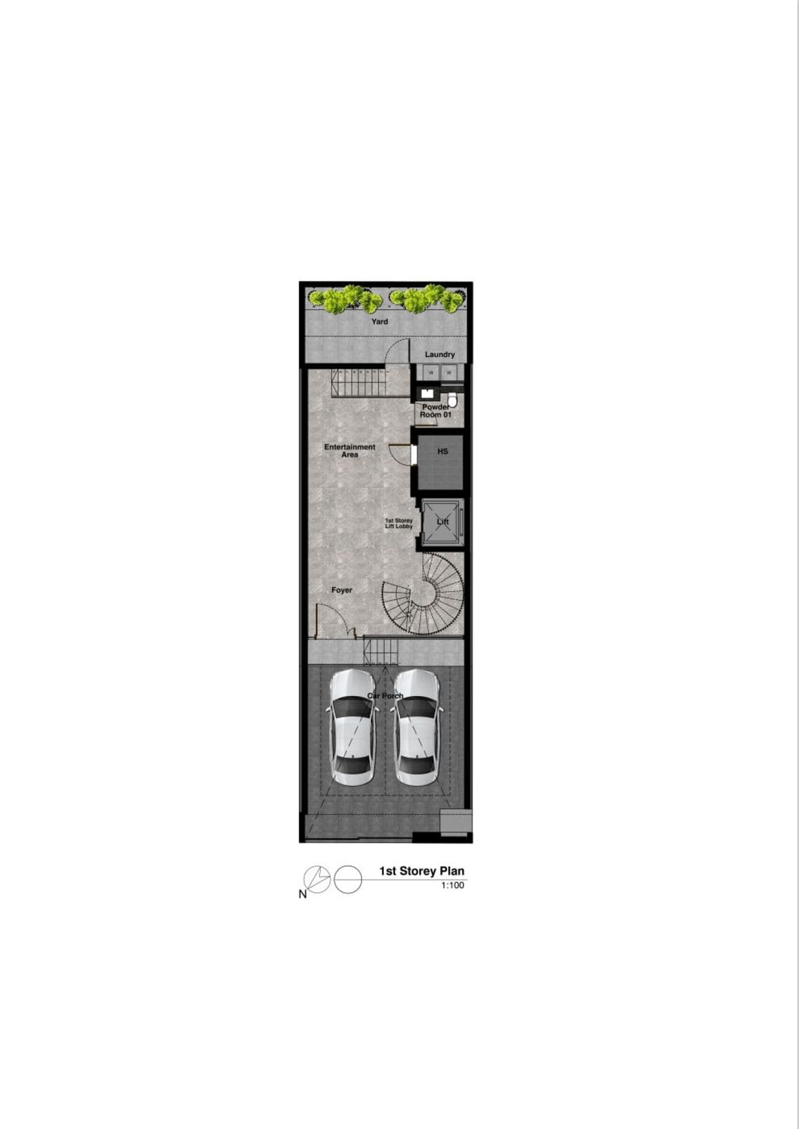 Boon Teck Rd Inter-Terraces 5 Bedroom Floor Plan 1