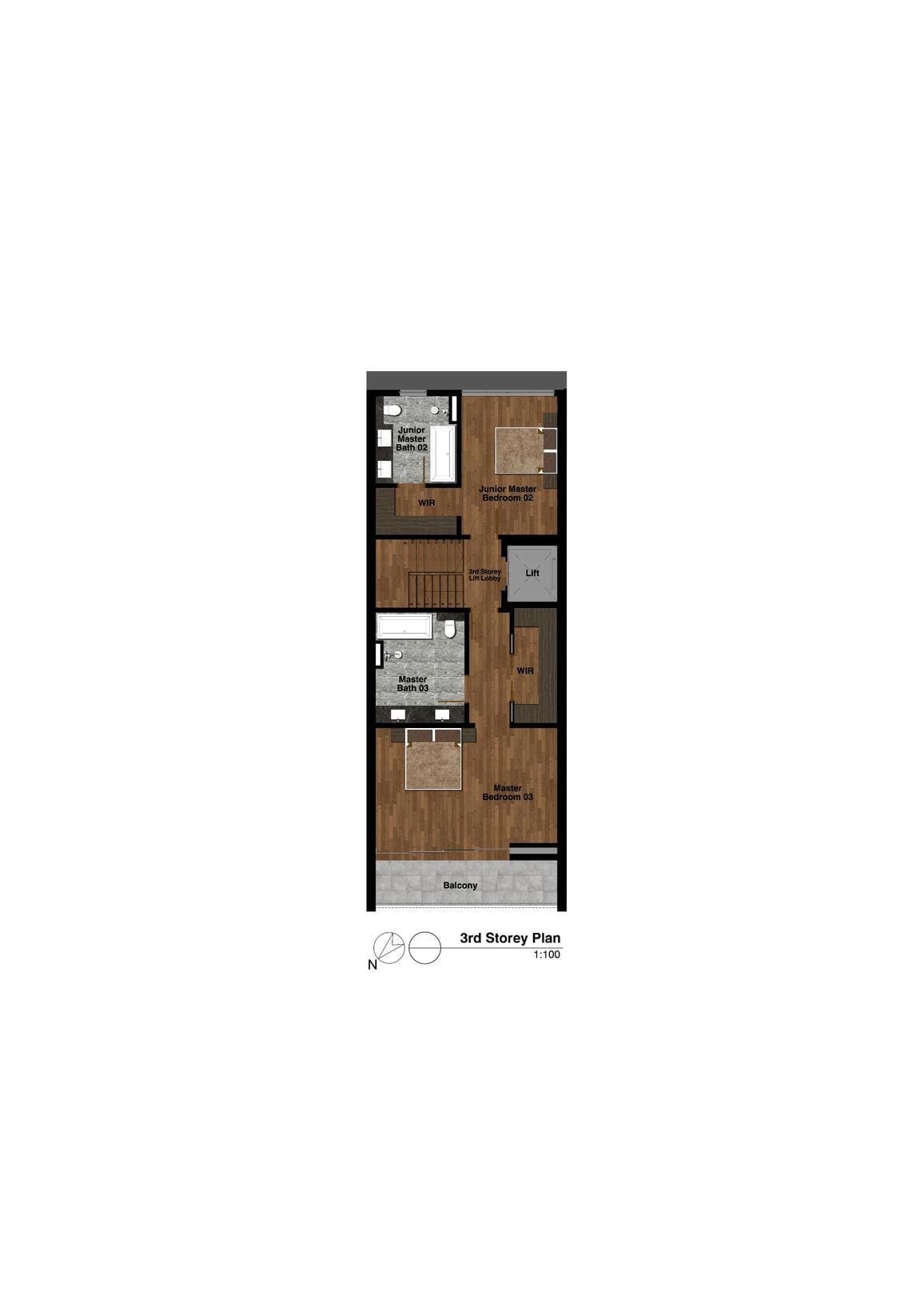 Boon Teck Rd Inter-Terraces 5 Bedroom Floor Plan 4